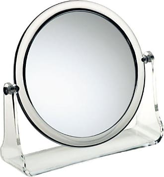 Kosmetikspiegel 17 cm Ø Standspiegel Tischspiegel Rund in matter Optik von Kela 
