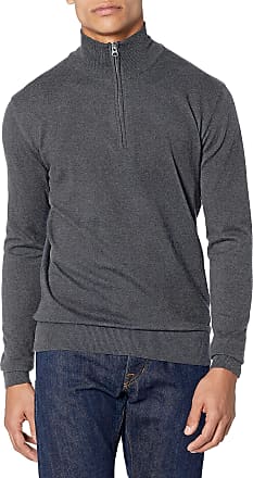 French Connection Mens Long Sleeve Stretch Cotton Sweater