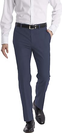 Calvin Klein Mens Modern Fit Dress Pant, Dark Blue, 34W x 34L