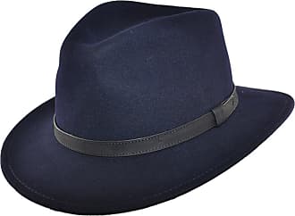 MAZ Elegant 100/% Wool Trilby Hat Waterproof /& Crushable Handmade with Grosgrain Band UK-Unique