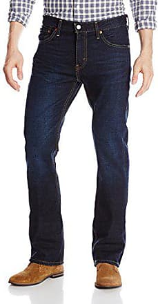 dark blue bootcut jeans mens