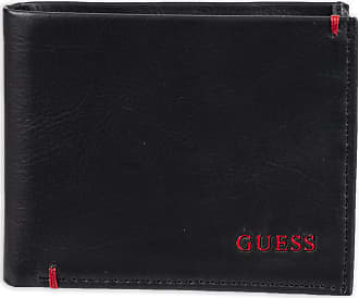 Guess Men's Monterrey Passcase Wallet – Black
