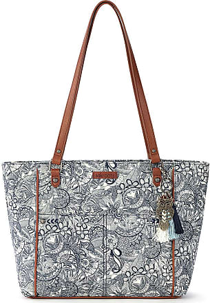 Sakroots Gray Shadow Flower Power Soft Bucket Bag, Best Price and Reviews
