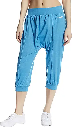 Zumba Wear Womens Blue Teal Cargo Gym Dance Pants Size Medium Fitness Active
