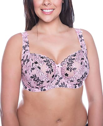 Gem Women's Full Cup Lace Embroidered Plus Size Underwired Bra