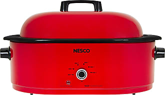 NESCO SC-150R Slow Cooker, 1.5 Quarts, Metallic Red 