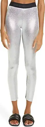 Paco Rabanne Shimmer Leggings In P040 Silver