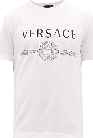 versace plain white tee