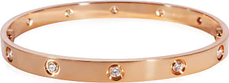 Cartier Love Bracelet 18k Rose Gold Size 17 (5.98-6.29 inch) Ladies  CRB6067417
