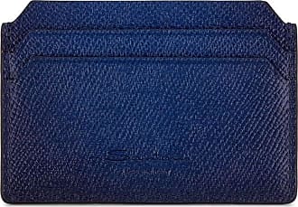 Santoni Men's Leather Card Case