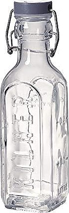 Kilner Traditional Clip Top Square Bottle Glass Clear/Transparent 0.6L