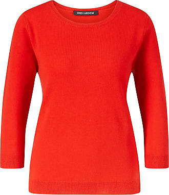 Pullover Cashmere wolle rot Oversize 36-40 Mode Pullover Cashmerepullover 