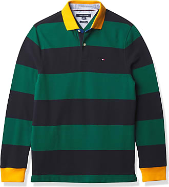 tommy hilfiger men's long sleeve polo shirts