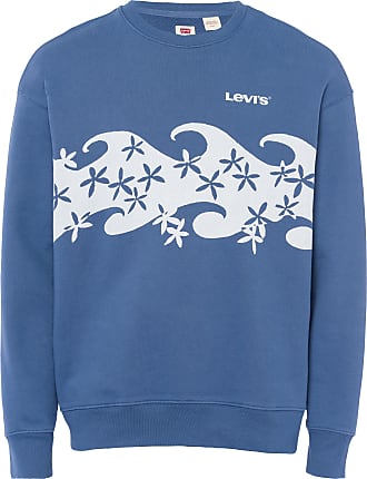 Rabatt 74 % Levis sweatshirt HERREN Pullovers & Sweatshirts Ohne Kapuze Blau L 