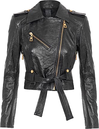jaqueta de couro motoqueiro feminina
