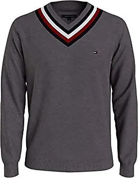 Tommy Hilfiger Men's Global Stripe Branded Zip Mock Sweatshirt, Black,  X-Small (Size:XS) : : Fashion