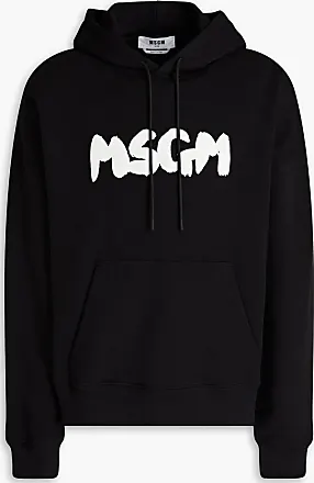 ギフ_包装 MSGM HOODED SWEATSHIRT WITH COLOR-BLOCK - トップス