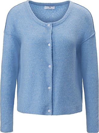 Damen Bekleidung Pullover und Strickwaren Strickjacken Peter Hahn Cardigan caro in Blau 
