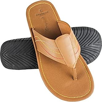 Sandales Homme Mules Hommes Ete Tong Homme Cuir Zerimar Mules en Cuir pour Homme Sandales en Cuir Homme 