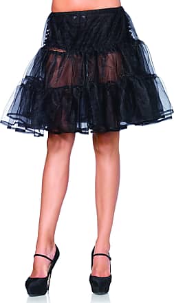 Slip Leg Avenue Black Underskirt Red or White Petticoat Dress Lingerie 