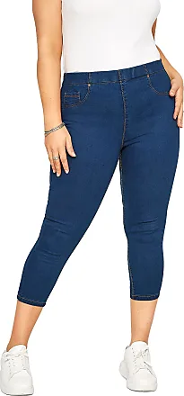 Plus Size YOURS FOR GOOD Black Extreme Ripped Stretch JENNY Jeggings