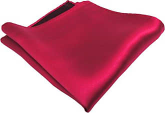 Gr/ö/ße 26 x 26 cm TigerTie Satin Einstecktuch einfarbig Uni Tuch Polyester