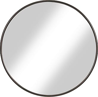 Benjara Sleek Elongated Quatrefoil Frame Mirror Silver 