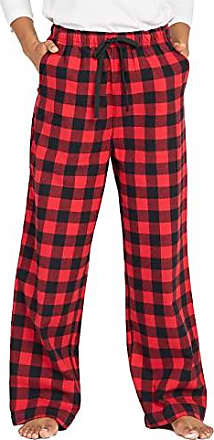 Sykooria Pantalon de Pyjama Femme en Coton Pyjama Hiver Chaud Bas de Pyjama Longues avec Poches Pants Sleepwear pour Dames 