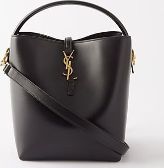 Emo XS buckled textured-leather bucket bag