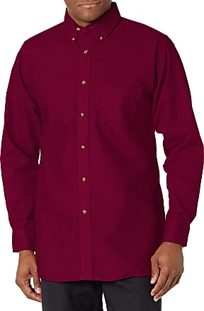 ARTFFEL Mens Floral Print Red-Crowned Crane Stripe Long Sleeve Slim Fit Button Down Blouse Shirt Tops