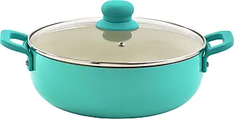 Imusa Teal Forged Ceramic 10-Piece Cookware Set