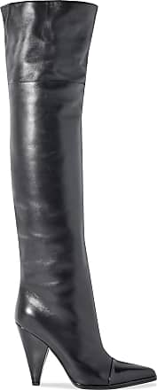 over the knee thigh high leather boots
