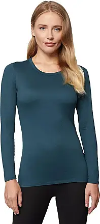  32 Degrees Womens 2 Pack Ultra Light Thermal Baselayer Scoop  Top