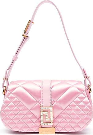 Versace Pink Mini Crystal Repeat Bag - 1p88v-pale Pink-vers