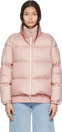 moncler women's flammette down coat with stowable hood