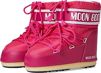 Moon Boot Suede Boots in Beige Pink - Save 41% Womens Boots Moon Boot Boots 