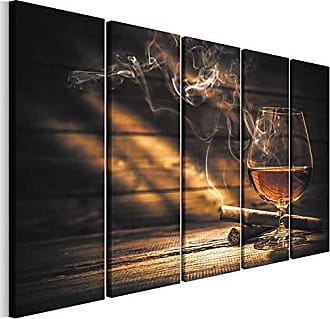 Wein Glas Wolken Bild Bilder Leinwand Keilrahmen Wandbild Kunstdruck