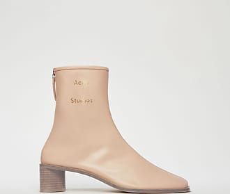 acne branded ankle boots