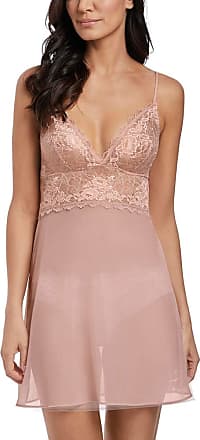 Details about   **WACOAL PALE PINK LACY NIGHTGOWN** 