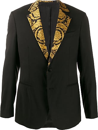 versace black suit