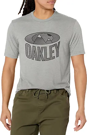 Preços baixos em Camisetas Oakley Cinza Para Homens