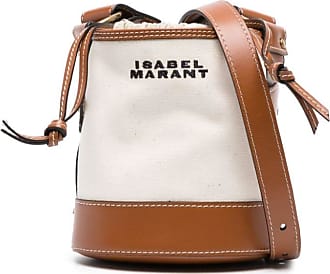 Samara Medium Suede Bucket Bag in Black - Isabel Marant