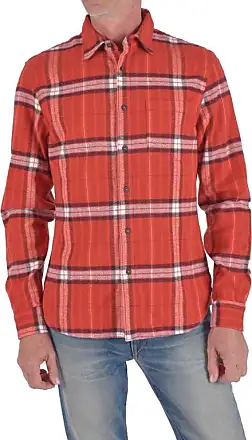 Men's Red Flannel Shirts - up to −85%