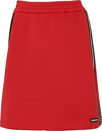 Mode Jupes Mini-jupes Zara Trafaluc Mini-jupe rouge style d\u00e9contract\u00e9 