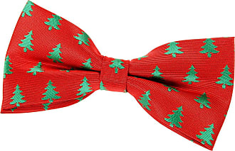 Retreez Boys Suspender Bow Tie Set Christmas Tree /& Snowflakes Pre-Tied Bow Tie