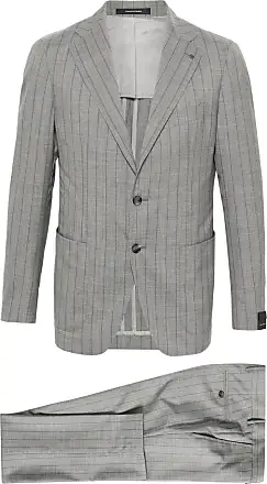 Tagliatore wool single-breasted suit - Grey