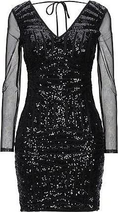 lipsy sequin embroidered shift dress