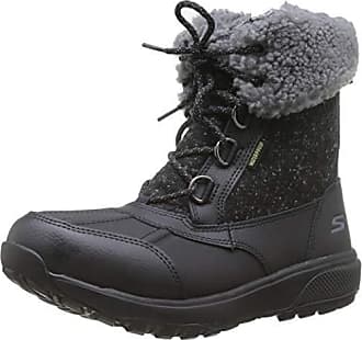 skechers boots mujer negro