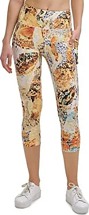 Calvin Klein Performance Cropped Legging Women's XL Multicolor Printed Pull  On