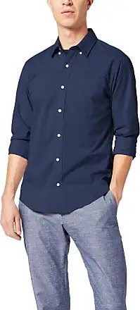 Dockers Men's Classic Fit Short Sleeve Signature Comfort Flex Shirt  (Standard and Big & Tall), Medieval Blue - Gingham Plaid, Small :  : Clothing, Shoes & Accessories